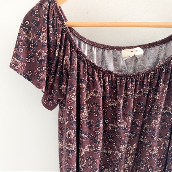 Pins and Needles Off-the-Shoulder Jersey Dress - Picture 2 of 5